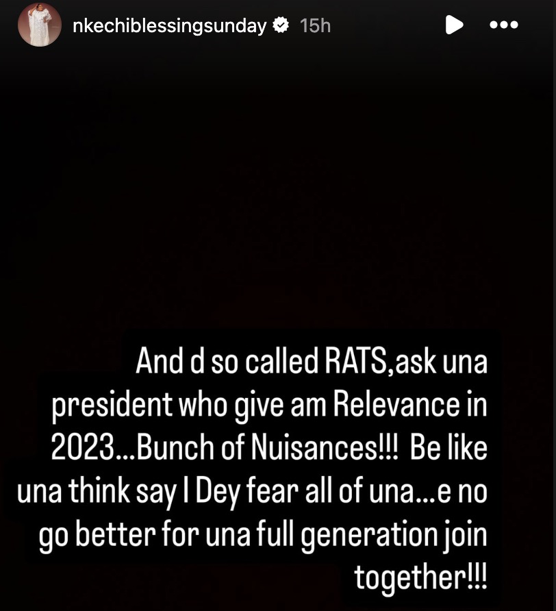 Nkechi Blessing Fires Back At VeryDarkMan For Mocking Her Gym Photo [Video]