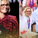 Burna Boy Reacts As Sarina Wiegman Asks Him For A Dance After Ballon d’Or Win ![Video]