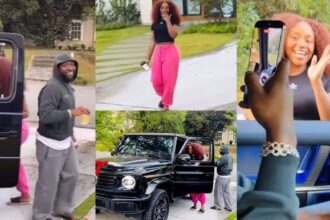 Davido Surprises Wife Chioma With A Brand New 2025 Mercedes-Benz [Video]