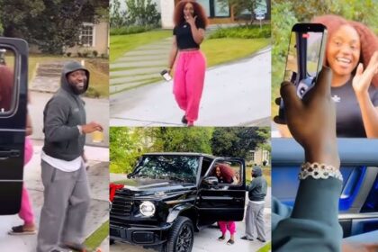 Davido Surprises Wife Chioma With A Brand New 2025 Mercedes-Benz [Video]