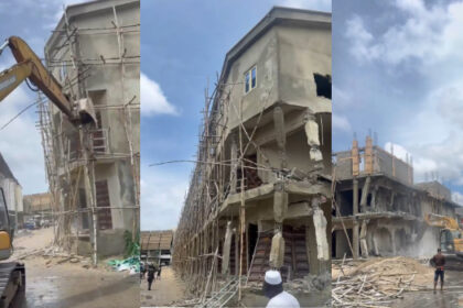 Lagos Government Begins Demolition Of Illegal Structures At Trade Fair Complex