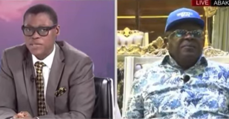 "Who Are You? Keep Quiet" - David Umahi And Rufai Oseni Clashes On Arise TV [Video]