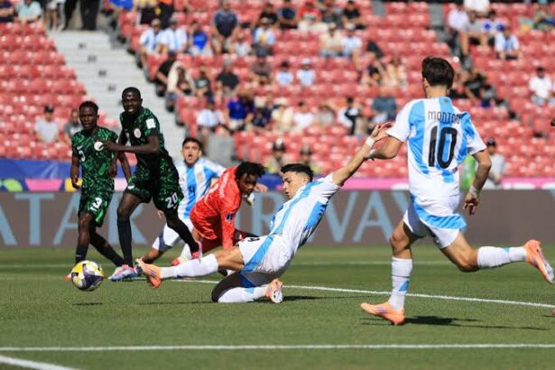 Nigeria's Flying Eagles Suffer 4-0 Defeat To Argentina To Crash Out Of U20 World Cup