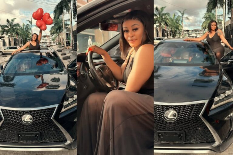 Actress Sarah Martins Buys New Lexus SUV After ‘Just 12 Months In Lagos’ [Photos]