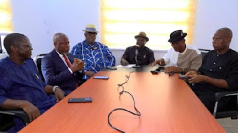 PDP In Trouble As All 8 Bayelsa LG Chairmen Resign, Back Governor Douye Diri