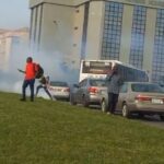 Police Fire Teargas At Commuters Ahead Of #FreeNnamdiKanu Protest In Abuja