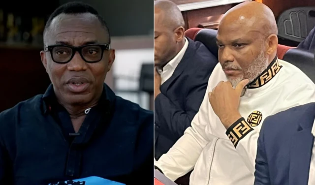 Police Arrested Nnamdi Kanu’s Brother And Lawyer Aloy Ejimakor During Protest – Sowore