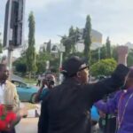 Police Arrests AFP Journalists Covering #FreeNnamdiKanu Protest In Abuja