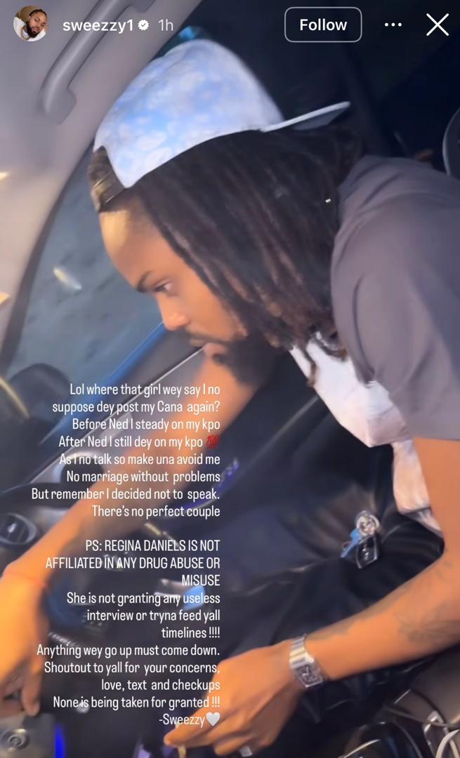 Regina Daniel’s Brother Dismisses Allegations Of Drug Abuse By Husband, Ned Nwoko 2 Regina Daniel’s Drother Dismisses Allegations Of Drug Abuse By Husband, Ned Nwoko