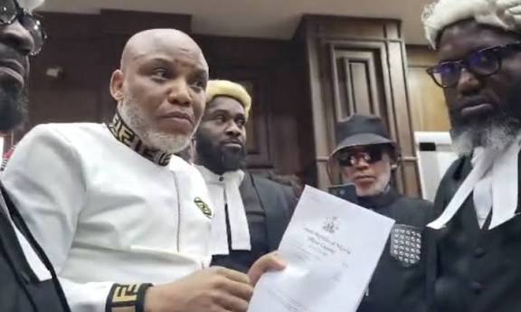 Nnamdi Kanu Lists Wike, Malami, Umahi, Sanwo-Olu, Uzodinma, Buratai, Others, As Defence Witnesses