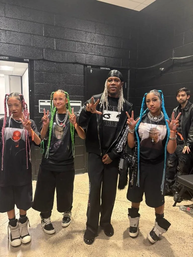 12-Year-Old North West Show Off Her Face Tattoo, Grill, And Septum Ring [Photos]