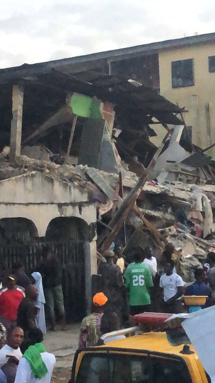 15 People Rescued After Two-Storey Building Collapsed In Lagos