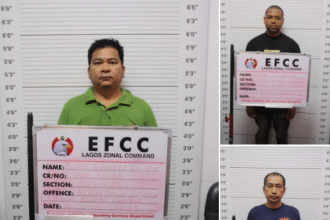 EFCC Arraigns Three Foreigners Over Alleged N12 Billion Oil Theft In Lagos