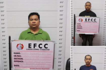 EFCC Arraigns Three Foreigners Over Alleged N12 Billion Oil Theft In Lagos