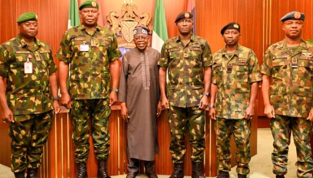 Tinubu Decorates Service Chiefs With New Ranks