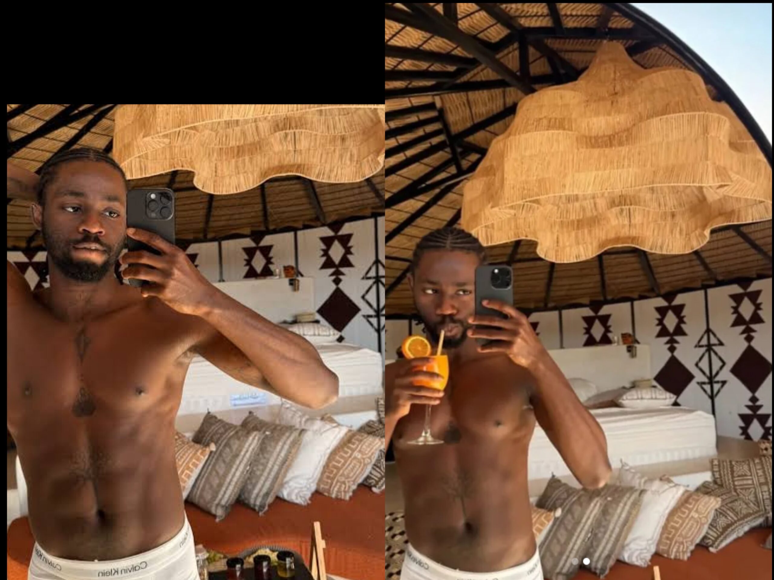 Omah Lay Slams Those Calling Him Gay After Sharing Pictures In His Underwear