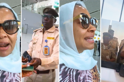 NIS Denies Natasha Akpoti’s Accusation, Says Her Passport Was Never Seized