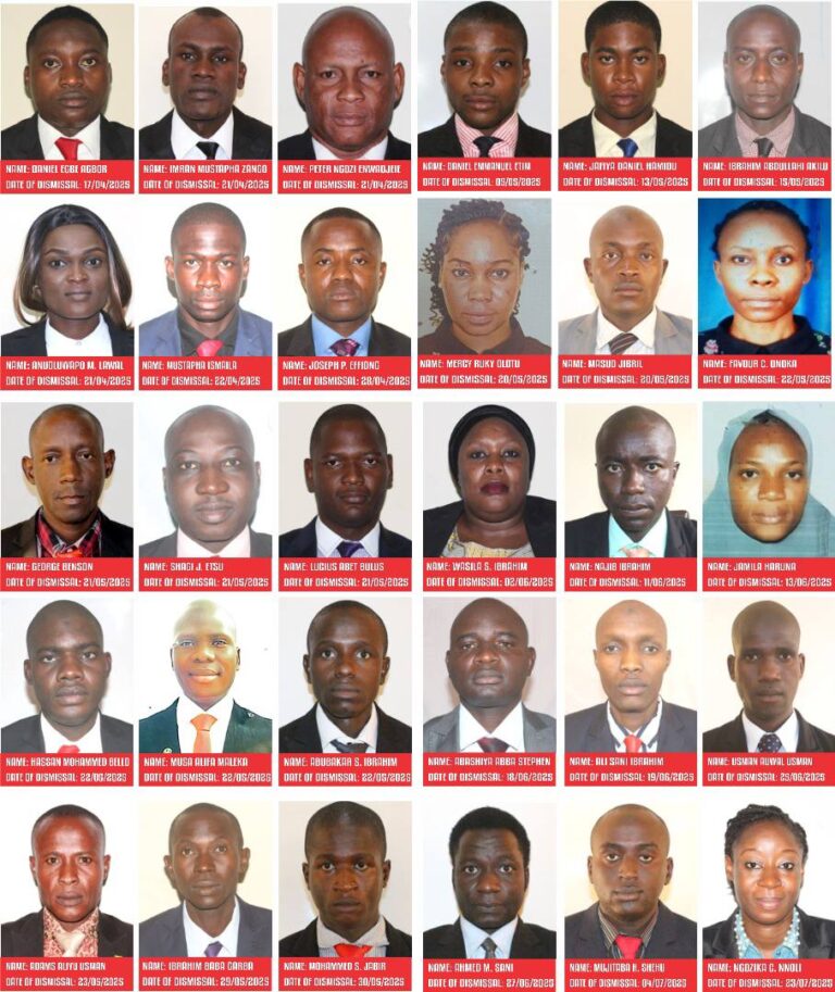 Names And Photos Of 115 Officers Sacked By DSS Amid Internal Reforms