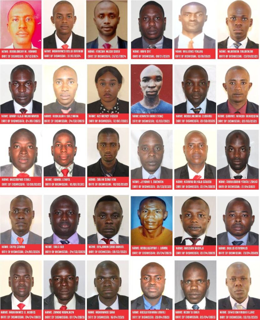 Names And Photos Of 115 Officers Sacked By DSS Amid Internal Reforms