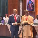 President Tinubu Swears In Bernard Doro And Kingsley Udeh As Ministers