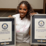 Hilda Baci Receives Second Guinness World Record Plaque For Largest Jollof Rice Pot