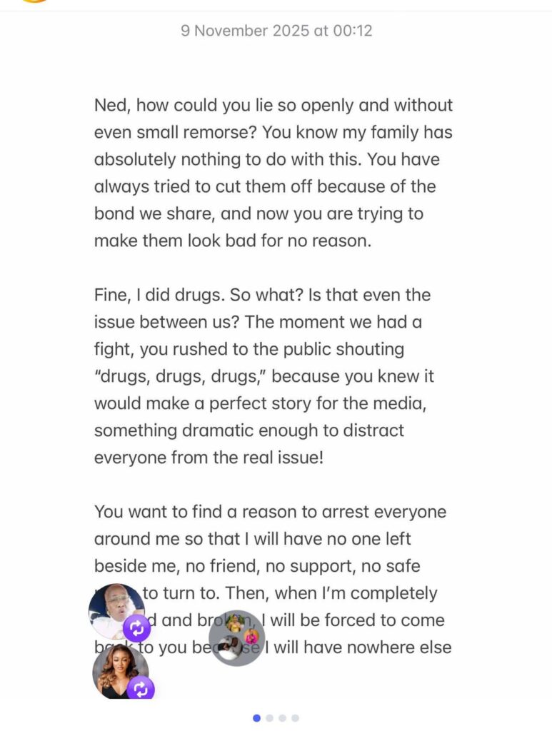 “When I Married You at 17, Was I On Drugs? You Tried to Destroy Me” - Regina Daniels Accuses Ned Nwoko of Lies, Control, and Abuse 1