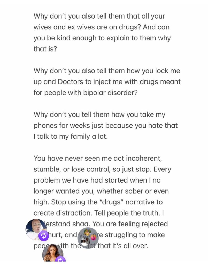 “When I Married You at 17, Was I On Drugs? You Tried to Destroy Me” - Regina Daniels Accuses Ned Nwoko of Lies, Control, and Abuse 3