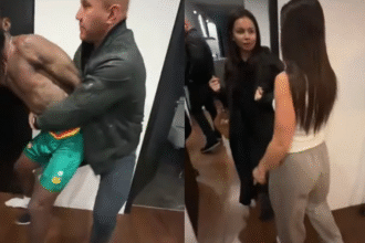 Nicolas Moumi Ngamaleu Caught Cheating On His Wife With Another Woman [Video]