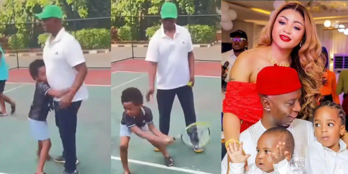 Ned Nwoko Shares Playful Moments With Children Amid Marital Crisis With Regina Daniels [Video]