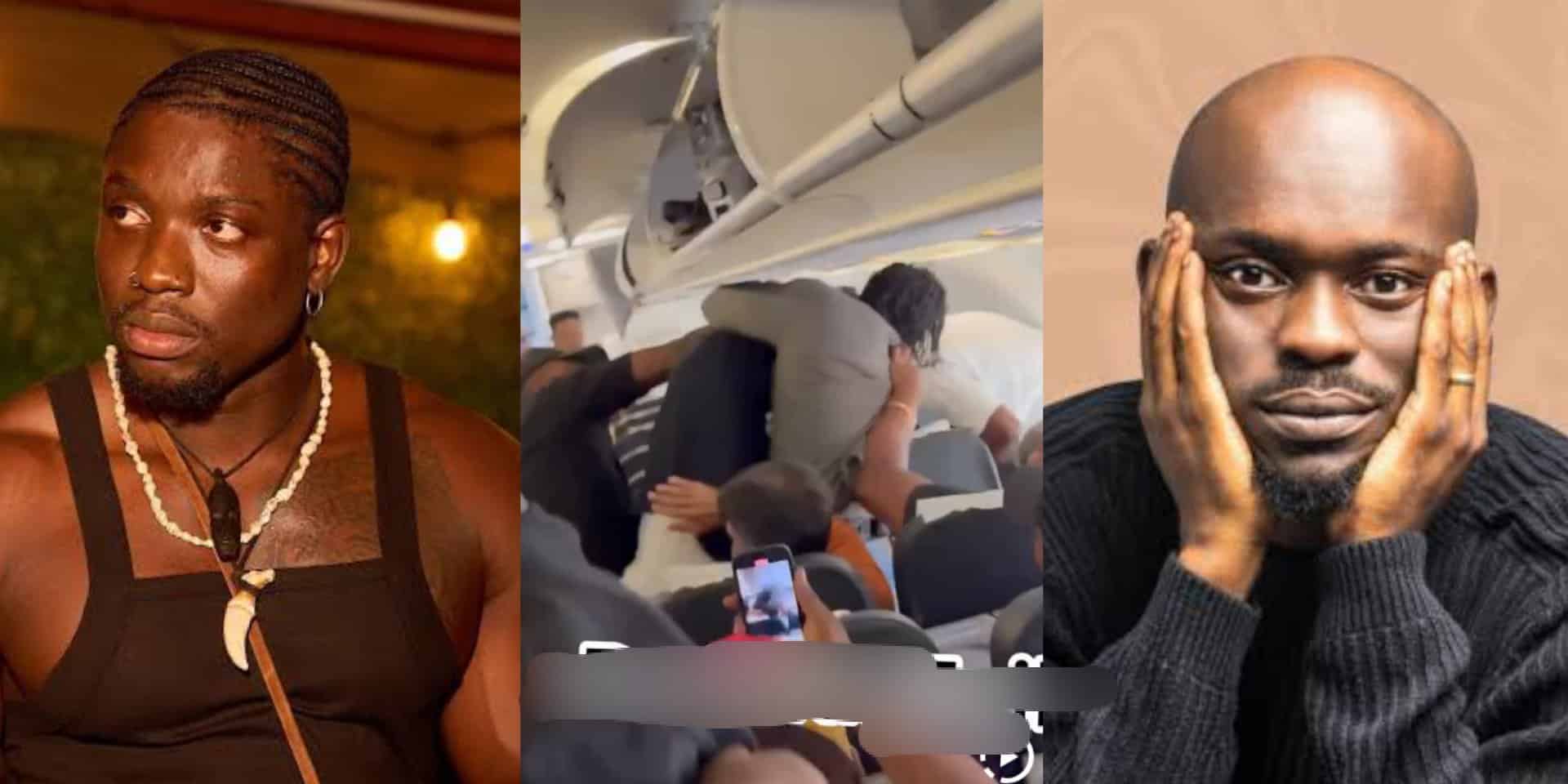 VeryDarkMan Reacts After Fighting With Mr Jollof Inside Asaba–Lagos Flight [Video]