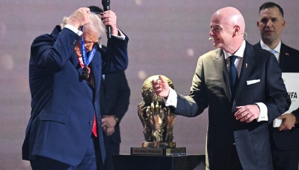Trump Wins FIFA’s Inaugural Peace Prize At 2026 World Cup Draw