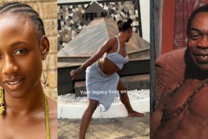 "That's What He Liked When He Was Alive" - Korra Obidi Says As She Twerks On Fela's Grave [Video]