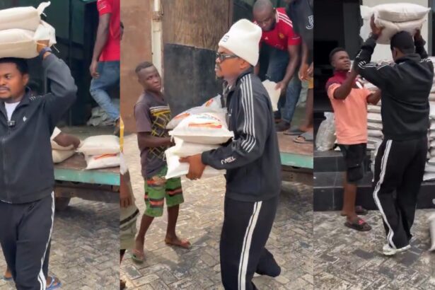 BLord Buys 3,000 Bags Of Rice To Share To His Village Members For Christmas [Video]