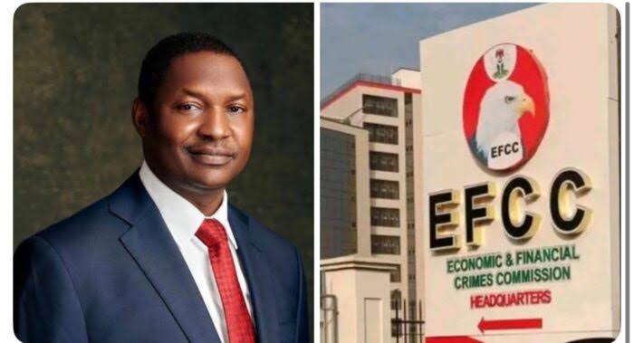 EFCC Denies Political Bias, Reveals Why Malami Is Still Detained 1 EFCC Denies Political Bias, Reveals Why Malami Is Still Detained