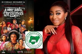 Ini Edo Reacts To CAN's Criticism Over Her Movie Title "A Very Dirty Christmas"