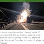 VIDEO: US Military Attack ISIS Terrorists in Northwestern Nigeria 10