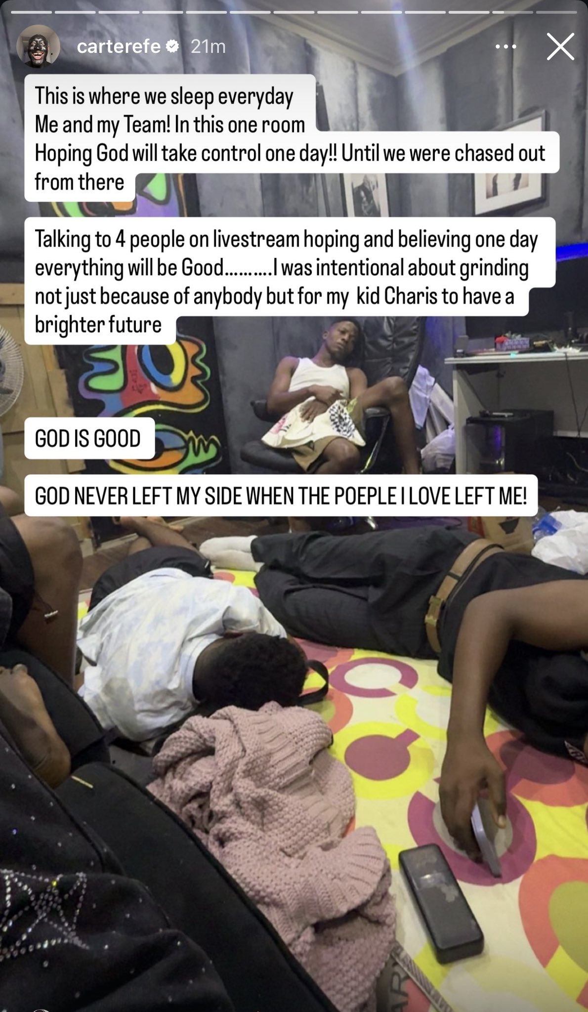 Carter Efe Accuses Baby Mama Of Denying Him Access To Daughter After Their Breakup