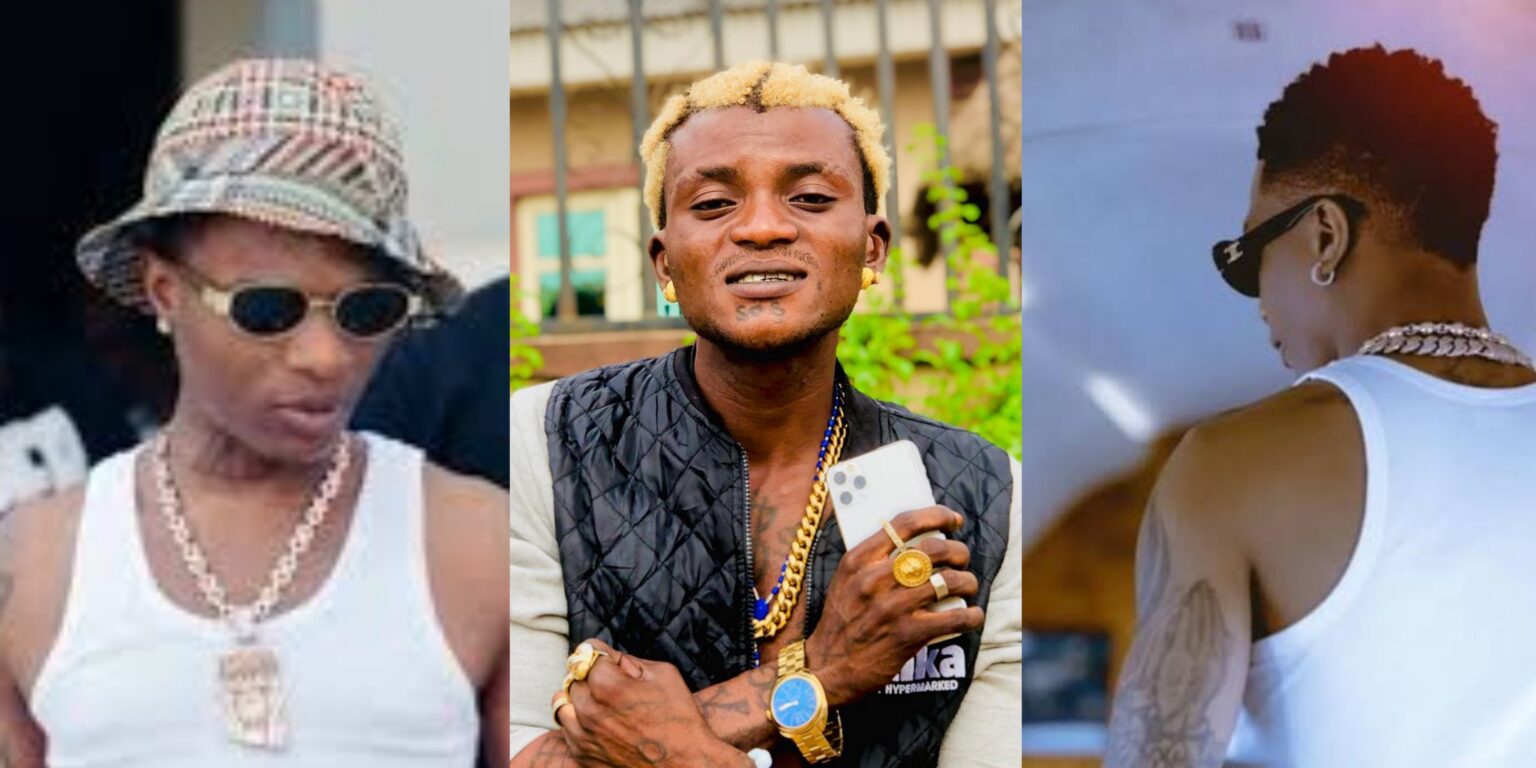 “Wizkid Only Wears Singlets, I Spend More On Clothes” - Portable Brags [Video]