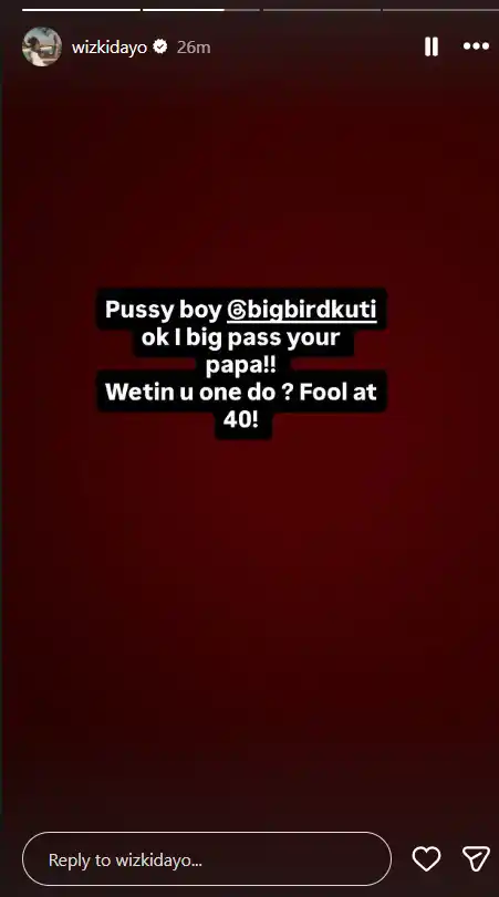 “I Big Pass Your Papa, Fool At 40” - Wizkid Fires Back At Seun Kuti
