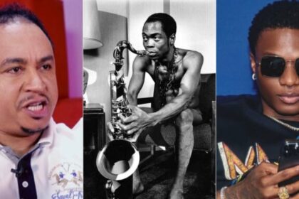 "Don't Compare Yourself To Fela If You Can't Stone Govt" - Daddy Freeze Tells Wizkid