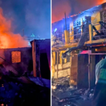 Fire Outbreak Destroys Shopping Complex In Lagos