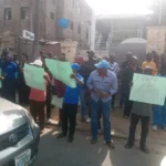 NLC, FCTA Workers Protest At Abuja Industrial Court, Demand Nyesom Wike’s Removal