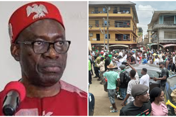 Traders Protest Over Soludo’s Closure Of Onitsha Main Market [Video]