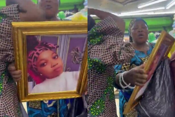 Women Begs For Donations In Lagos Market To Free Kidnapped Daughter [Video]