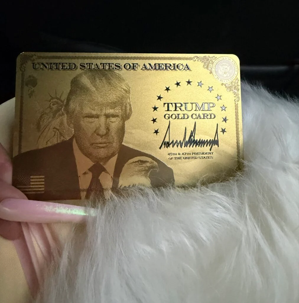 Nicki Minaj Flaunts Trump Gold Card She Received For Praising President