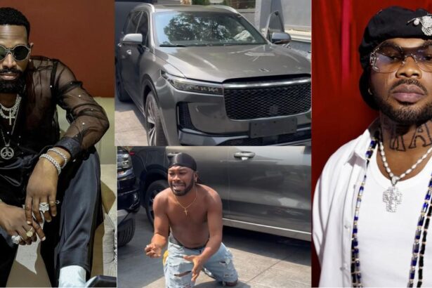 D’banj Surprises Slimcase With Brand New Car Worth N65 Million [Video]