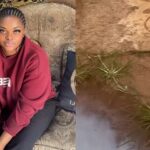 Actress Kelly Kosisochukwu Finds Snake Hanging In Her Kitchen [Video]
