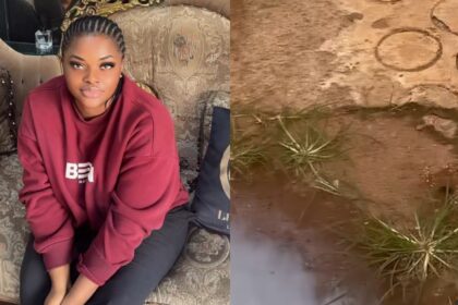 Actress Kelly Kosisochukwu Finds Snake Hanging In Her Kitchen [Video]