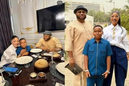 Olakunle Churchill Celebrates Reunion With Son, Commends Tonto Dikeh [Photos] 9