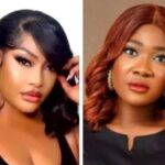 Angela Okorie Apologizes To Mercy Johnson For Calling Her A Witch [Video]